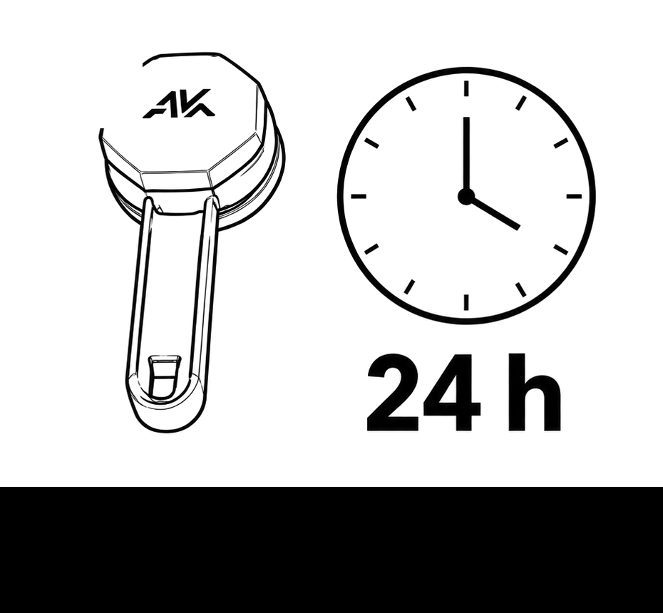 24-hour unloaded wait
