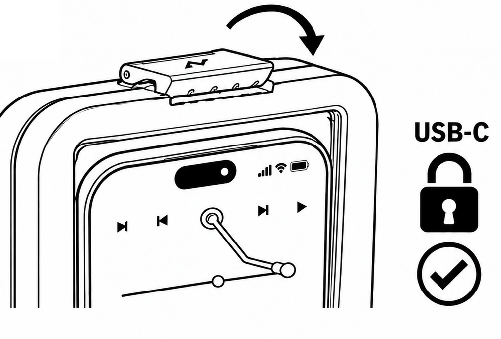 Close lid and latch