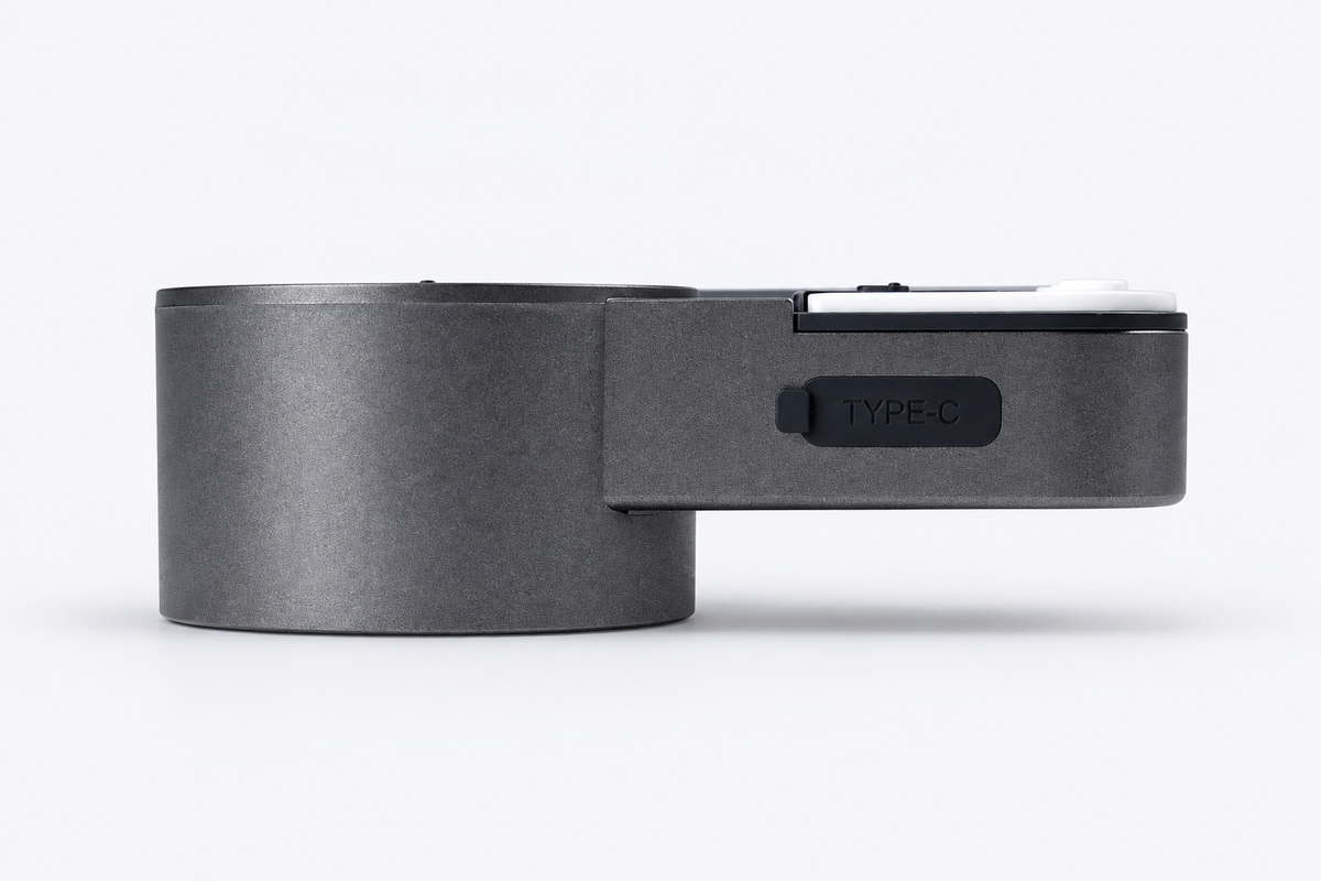 Charging-port cover closed
