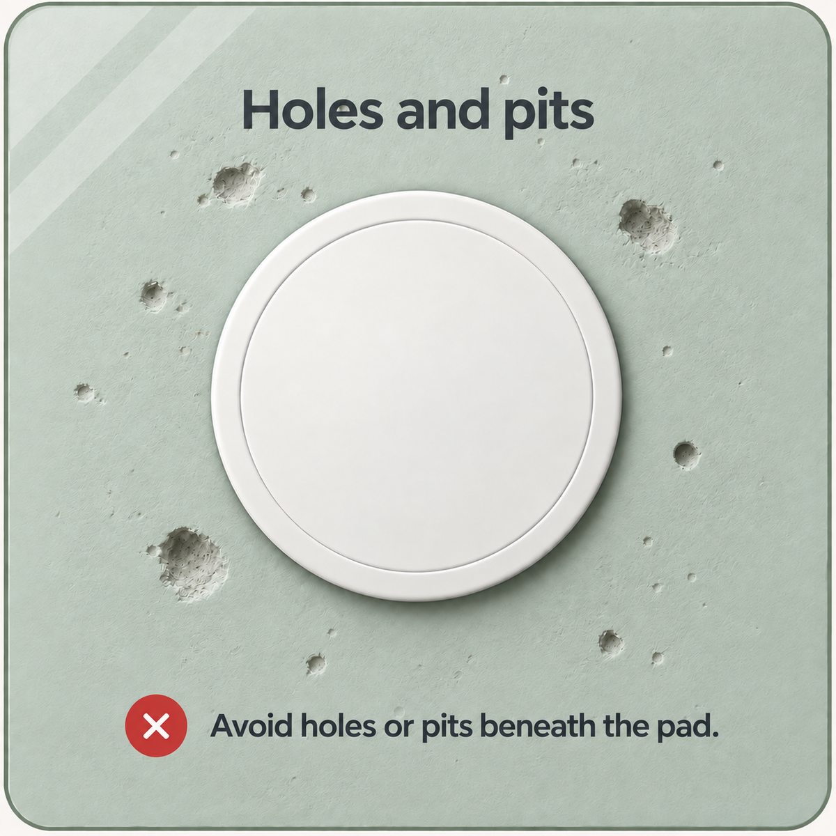 Holes and pits